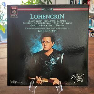 Wagner Lohengrin Remastered 4xLP Box Set 1986 Angel Voices AVD-34071